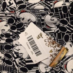 Lularoe Disney Cassie Mickey Mouse size 3XL